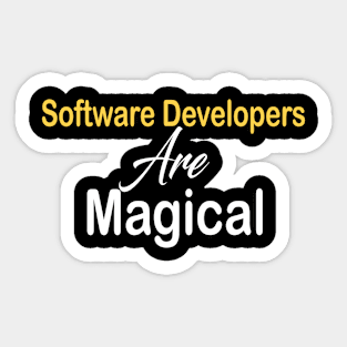 Software Developer Sticker